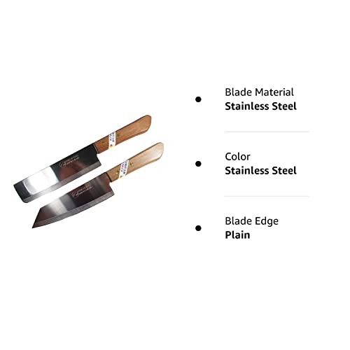 Kiwi Knife Cook Utility Knives Cutlery Steak Wood Handle Kitchen