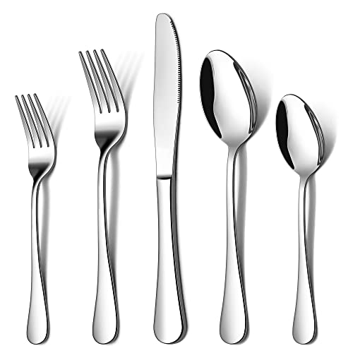 Check out LIANYU 20 Piece Silverware Flatware Cutlery Set, Stainless Steel Utensils Service for 4, Include Knife Fork Spoon, Mirror Polished, Dishwasher Safe at https://homemaderecipes.com/product/lianyu-20-piece-silverware-flatware-cutlery-set-stainless-steel-utensils-service-for-4-include-knife-fork-spoon-mirror-polished-dishwasher-safe/