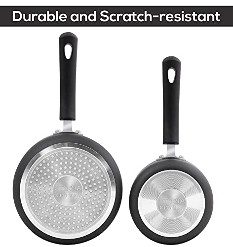 Check out Utopia Kitchen Nonstick Saucepan Set - 1 Quart and 2 Quart Sauce Pan Set with Lid - Multipurpose Pots Set Use for Home Kitchen or Restaurant (Grey-Black) at https://homemaderecipes.com/product/utopia-kitchen-nonstick-saucepan-set-1-quart-and-2-quart-sauce-pan-set-with-lid-multipurpose-pots-set-use-for-home-kitchen-or-restaurant-grey-black/