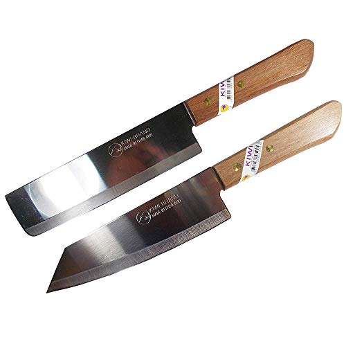 Check out Kiwi Knife Cook Utility Knives Cutlery Steak Wood Handle Kitchen Tool Sharp Blade 6.5