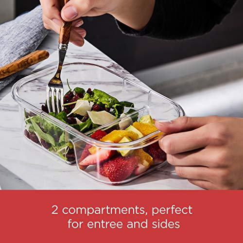 Rubbermaid 5-Piece Brilliance Food Storage Containers for Meal