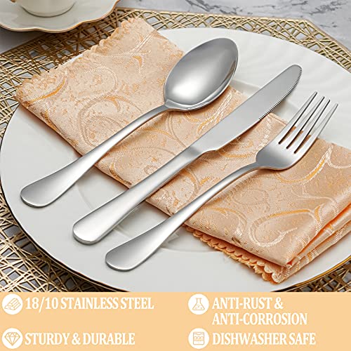Check out 50 Piece Silverware Set Service for 10,Premium Stainless Steel Flatware Set,Mirror Polished Cutlery Utensil Set,Durable Home Kitchen Eating Tableware Set,Include Fork Knife Spoon Set,Dishwasher Safe at https://homemaderecipes.com/product/50-piece-silverware-set-service-for-10premium-stainless-steel-flatware-setmirror-polished-cutlery-utensil-setdurable-home-kitchen-eating-tableware-setinclude-fork-knife-spoon-setdishwasher-safe/