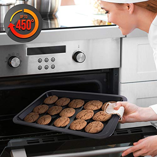 Check out NutriChef 10-Piece Kitchen Oven Baking Pans - Deluxe Carbon Steel Bakeware Set with Stylish Non-stick Gray Coating Inside and Out, Dishwasher Safe & PFOA, PFOS, PTFE Free - NutriChef at https://homemaderecipes.com/product/nutrichef-10-piece-kitchen-oven-baking-pans-deluxe-carbon-steel-bakeware-set-with-stylish-non-stick-gray-coating-inside-and-out-dishwasher-safe-pfoa-pfos-ptfe-free-nutrichef/