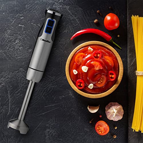 Check out Mueller Ultra-Stick 500 Watt 9-Speed Immersion Multi-Purpose Hand Blender Heavy Duty Copper Motor Brushed 304 Stainless Steel With Whisk, Milk Frother Attachments at https://homemaderecipes.com/product/mueller-ultra-stick-500-watt-9-speed-immersion-multi-purpose-hand-blender-heavy-duty-copper-motor-brushed-304-stainless-steel-with-whisk-milk-frother-attachments/