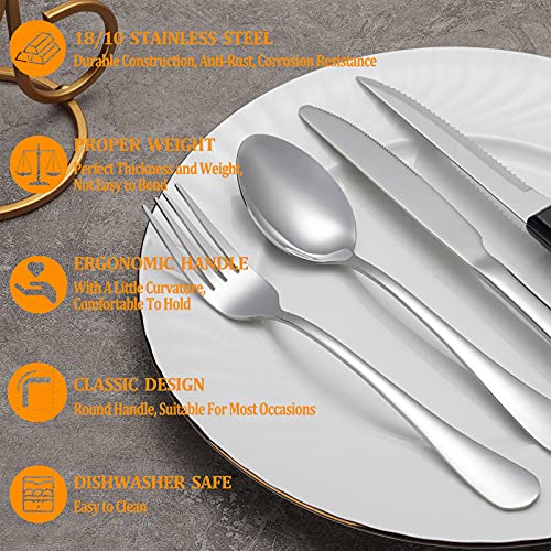 Check out 24 Pcs Silverware Set with Steak Knives Service for 4,Stainless Steel Flatware Set,Mirror Polished Cutlery Utensil Set,Home Kitchen Eating Tableware Set,Include Fork Knife Spoon Set,Dishwasher Safe at https://homemaderecipes.com/product/24-pcs-silverware-set-with-steak-knives-service-for-4stainless-steel-flatware-setmirror-polished-cutlery-utensil-sethome-kitchen-eating-tableware-setinclude-fork-knife-spoon-setdishwasher-safe/
