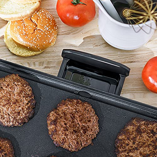 Check out BELLA Electric Griddle with Warming Tray - Smokeless Indoor Grill, Nonstick Surface, Adjustable Temperature & Cool-touch Handles, 10