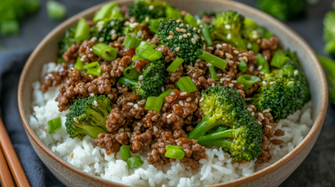 Ground Beef & Broccoli Stir-Fry Quick, Healthy, and Delicious Recipe