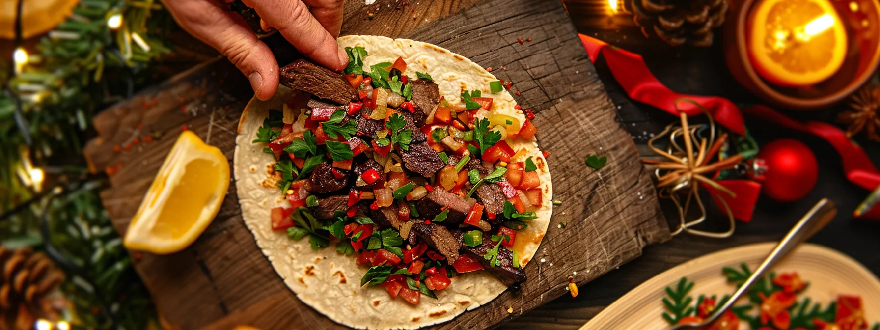 A A Sizzling Steak Taco Being C Ab B D Ab D Ab D Ba Webp Homemade Recipes