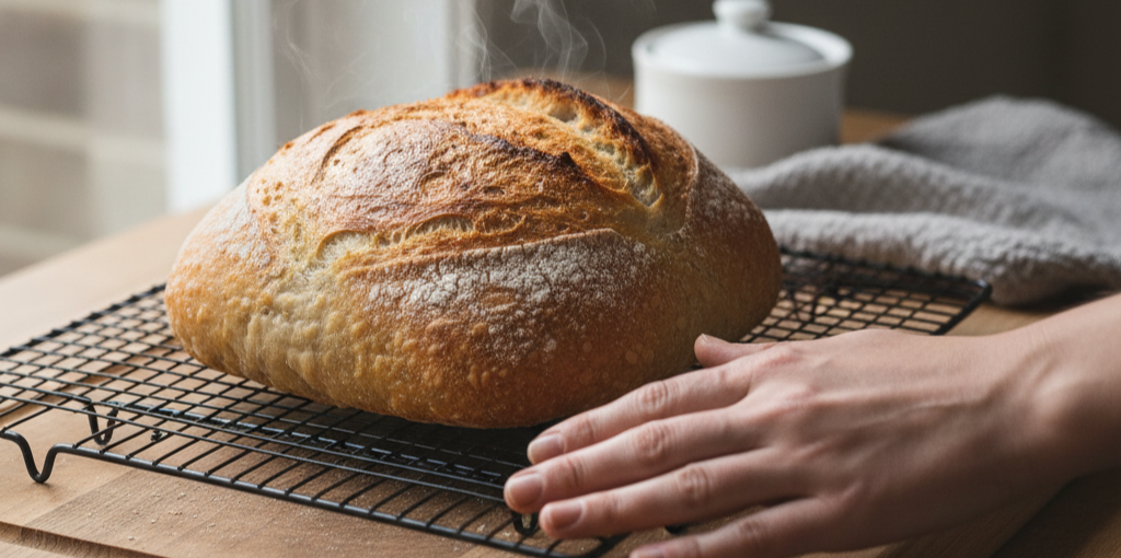 no-knead artisan bread