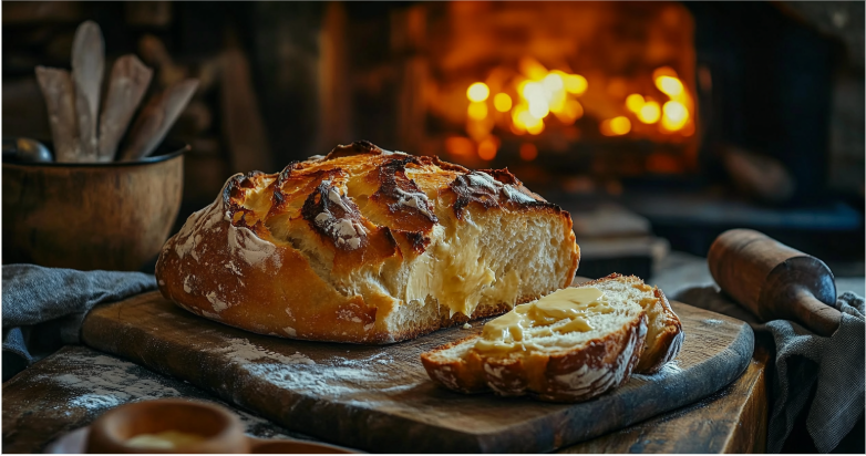 No-Knead Artisan Bread Recipe: Crunchy Crust, Soft Inside