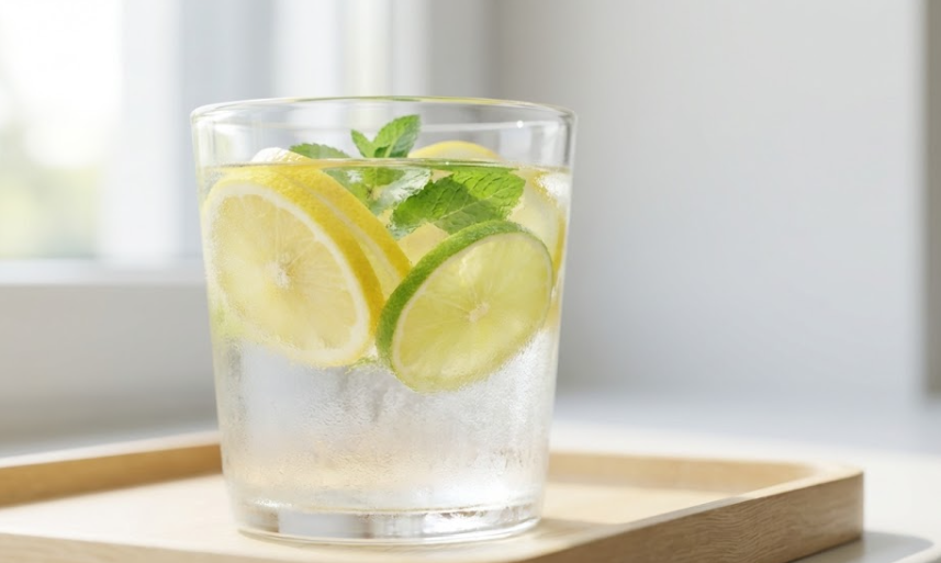 infused water lemon