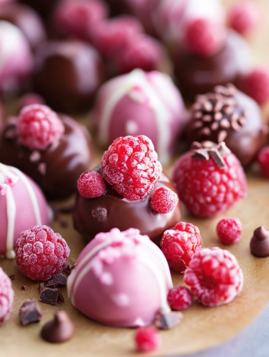 a festive holiday table adorned with an array of christmas truffles in vibrant colors and flavors, from peppermint chocolate to cranberry orange, inviting a joyful indulgence.
