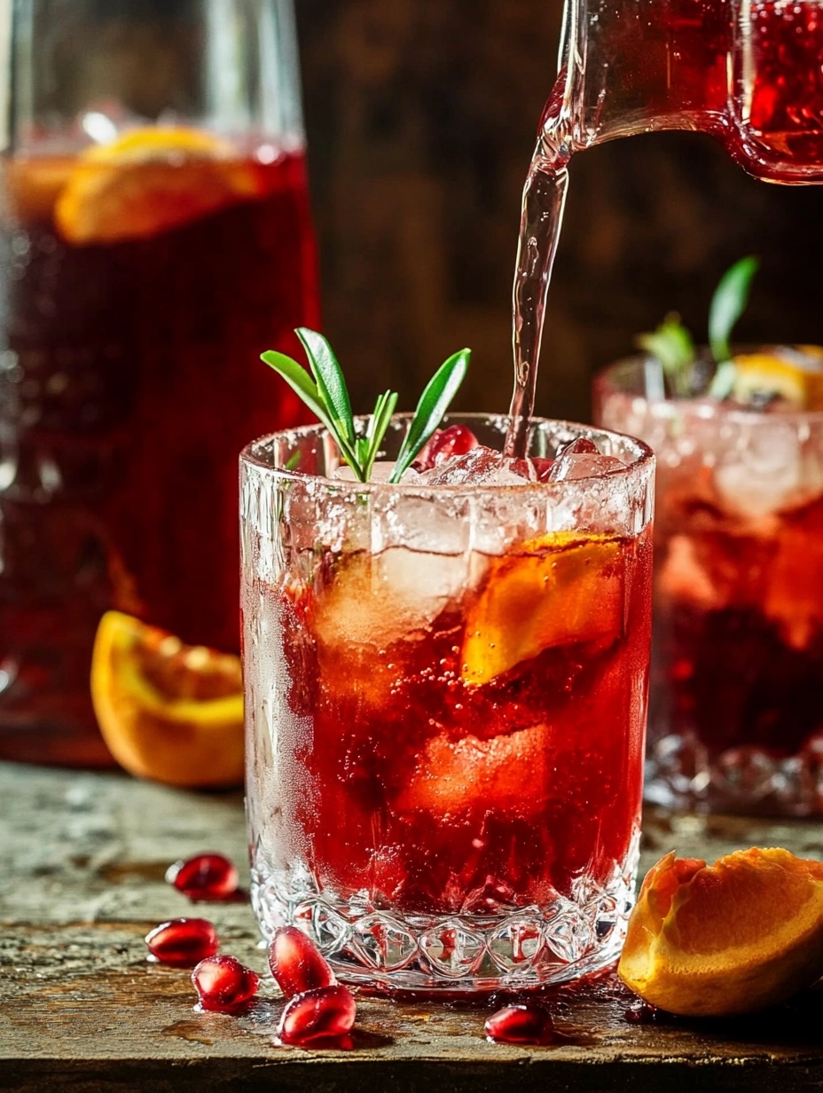 Sparkling Pomegranate Punch