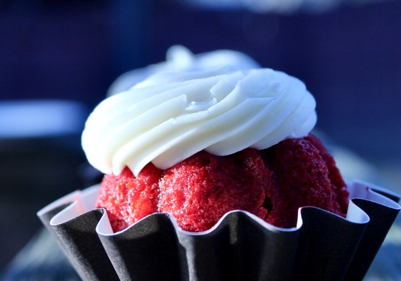 assorted row mini bundt cakes | healthy french desserts