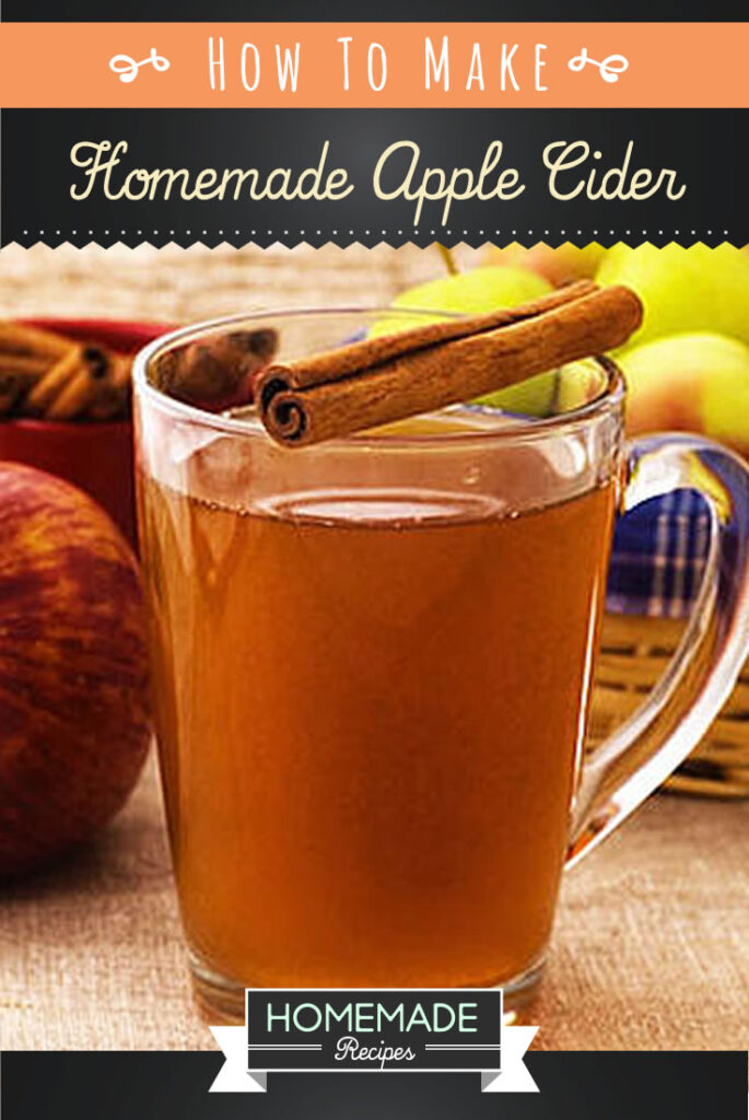 Homemade Apple Cider Recipe