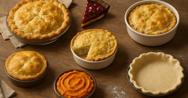 A picture of the seven best pie recipes