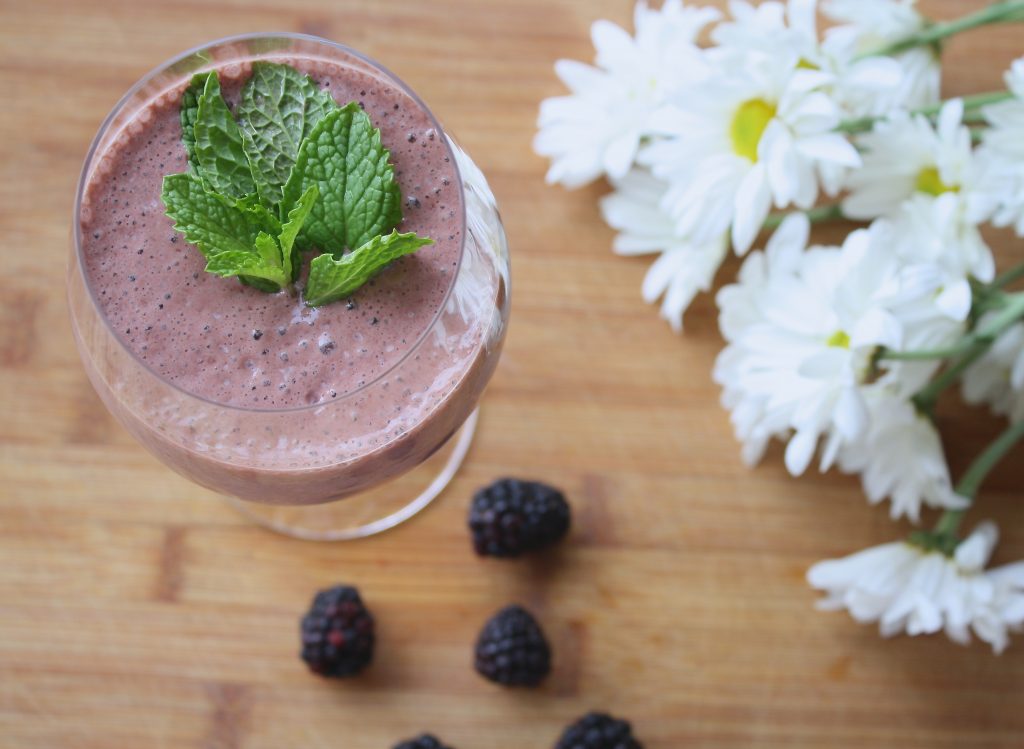blueberry smoothie
