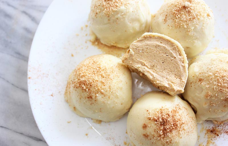 pumpkin cheesecake bites | thanksgiving desserts to impress