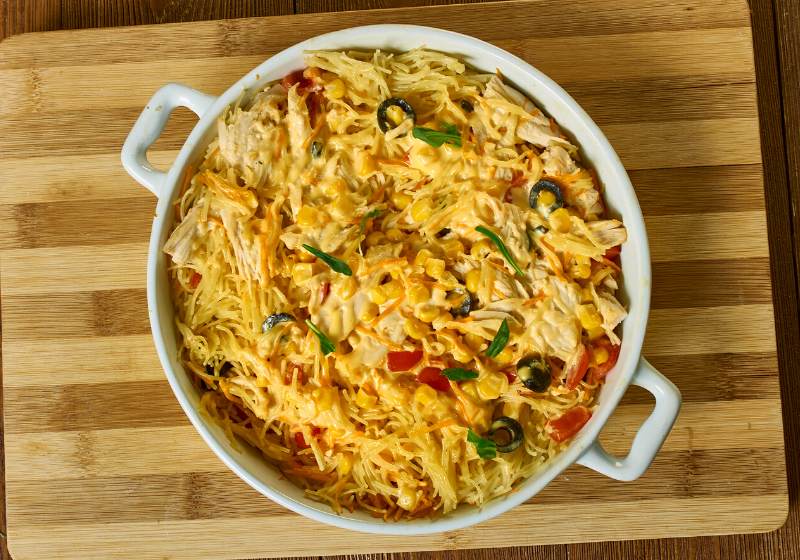 taco casserole one pot turkey mexican | keto meals