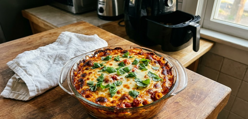 Air Fryer Pasta Bake: The 27-Minute No-Boil Dinner That Actually Works