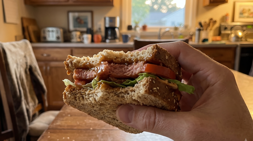 The Perfect Crispy Fried Spam Sandwich in 10 Minutes