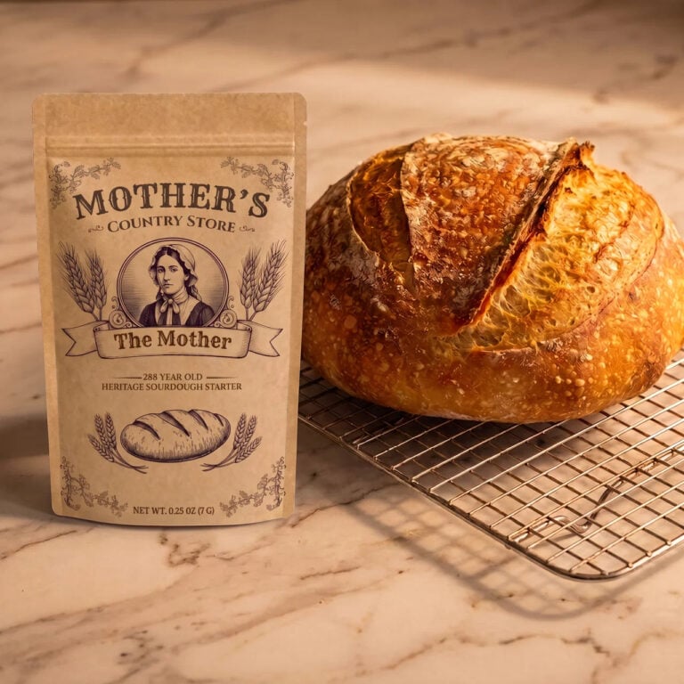 The Mother dried sourdough starter packet from Mother's Country Store